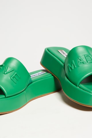 Sandalias con plataforma Bewild - Verde