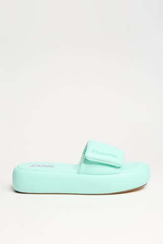 Sandalias con plataforma Swoosh - Verde claro