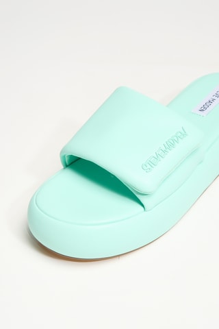 Sandalias con plataforma Swoosh - Verde claro