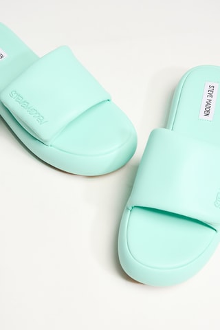 Sandalias con plataforma Swoosh - Verde claro
