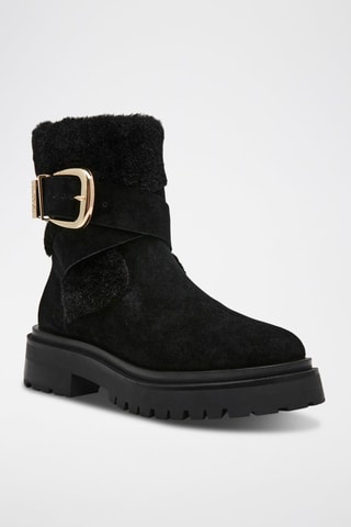 Botines de nobuk Lodge - Negro