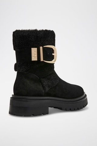 Botines de nobuk Lodge - Negro