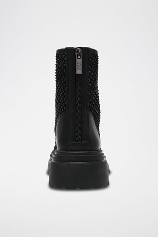 Botines de piel Ripcord - Negro