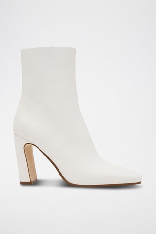 Botines de piel Lizabelle - Blanco