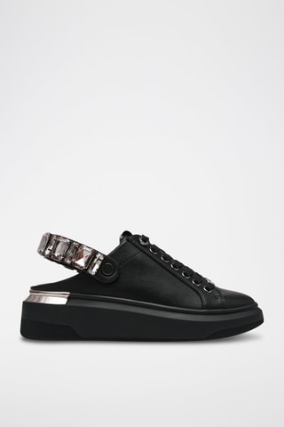 Zapatillas con plataforma - Negro
