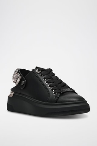 Zapatillas con plataforma - Negro