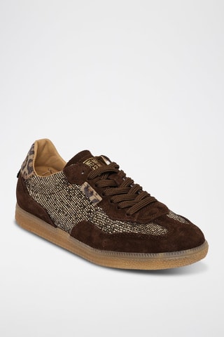 Zapatillas de nobuk Emporia - Dorado