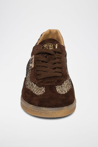 Zapatillas de nobuk Emporia - Dorado