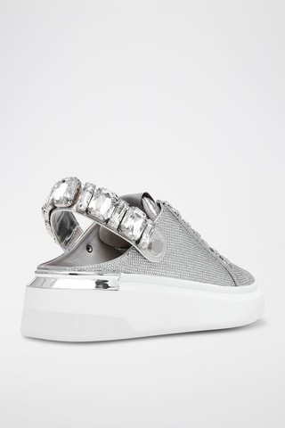 Zapatillas con plataforma - Plateado