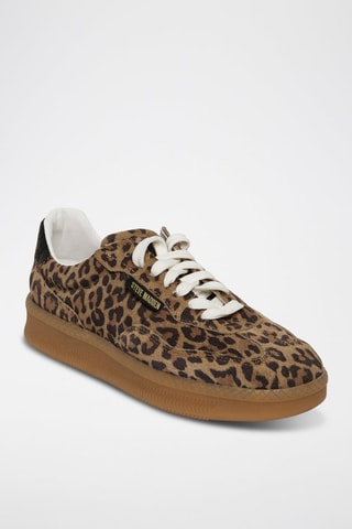 Zapatillas de piel Euphoria - Marrón