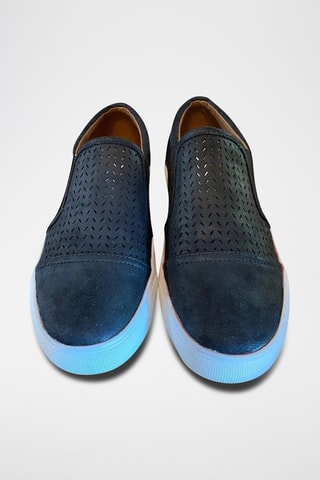 Slip-on de piel Valene - Negro