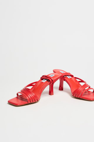Sandalias de tacón Aglow -  Rojo