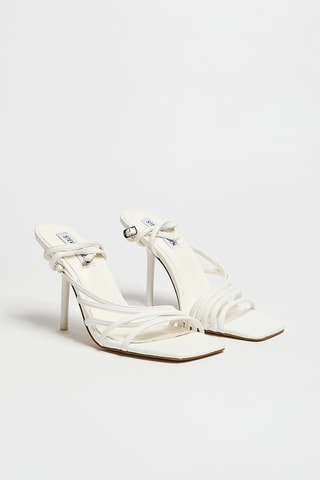 Sandalias de tacón All-In -  Blanco