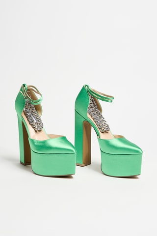 Zapatos de tacón Baby -  Verde