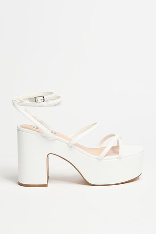 Sandalias de tacón Bayshore -  Blanco
