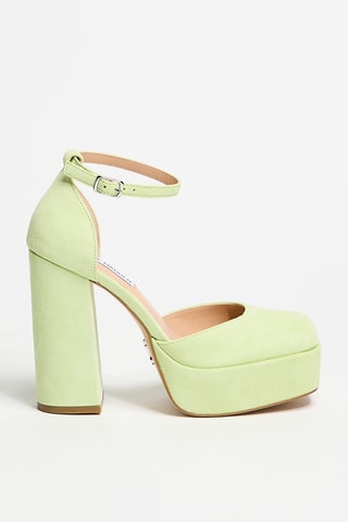 Zapatos de nobuk de tacón Charmin - Verde