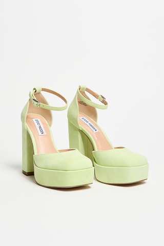 Zapatos de nobuk de tacón Charmin - Verde