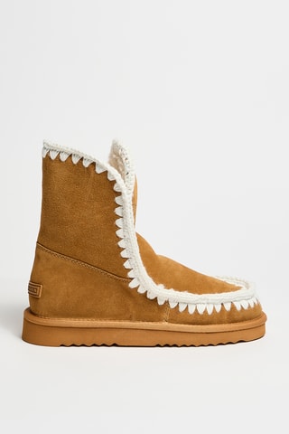 Botines forrados de nobuk Chipper - Marrón