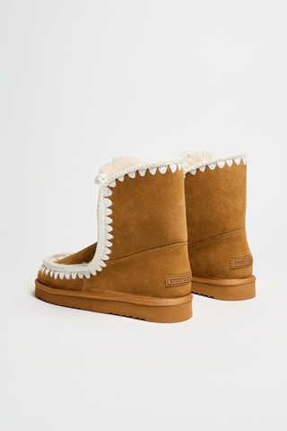 Botines forrados de nobuk Chipper - Marrón