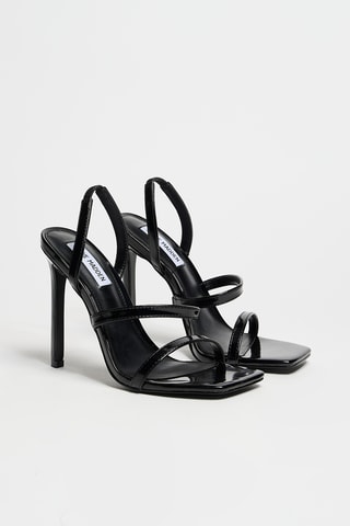 Sandalias con brillo de tacón Grade - Negro