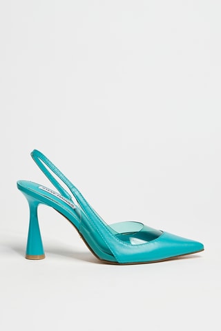 Zapatos de piel de tacón Keepsake - Turquesa
