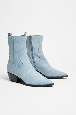 Botines vaqueros Kendal - Azul