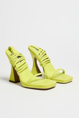 Sandalias de tacón Lafayette - Amarillo