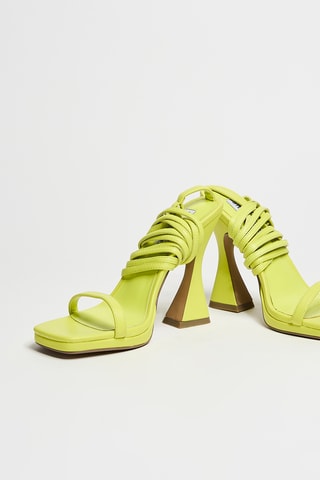 Sandalias de tacón Lafayette - Amarillo