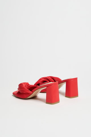 Sandalias de tacón Levity - Rojo