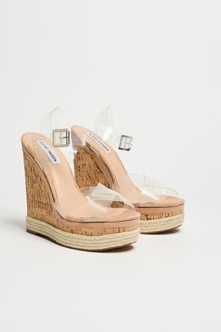Sandalias de cuña Maven - Blanco