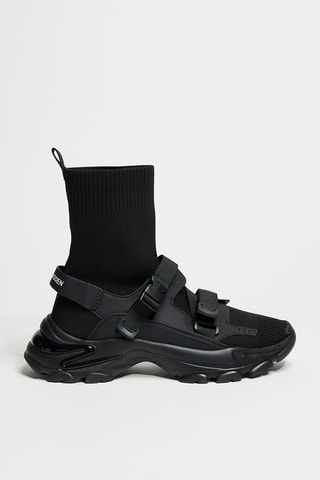 Zapatillas estilo calcetín Move - Negro