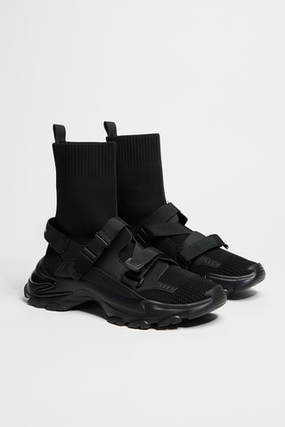 Zapatillas estilo calcetín Move - Negro
