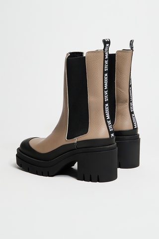 Botines Chelsea de piel Oanna - Beige