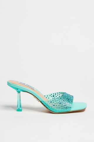 Sandalias de tacón Sea -  Azul y beige