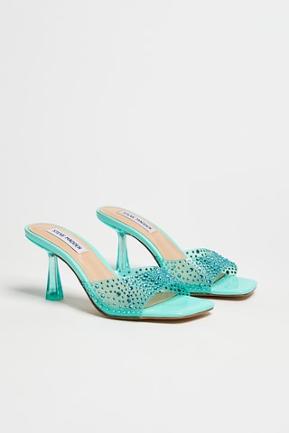 Sandalias de tacón Sea -  Azul y beige