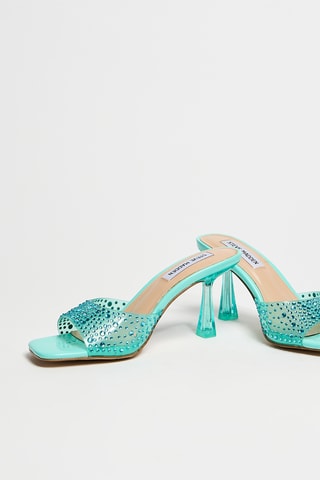 Sandalias de tacón Sea -  Azul y beige
