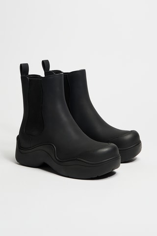 Botines Chelsea Slushy - Negro