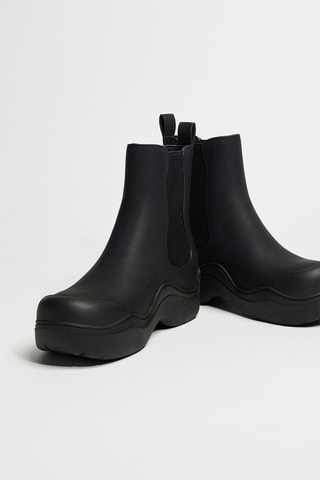 Botines Chelsea Slushy - Negro