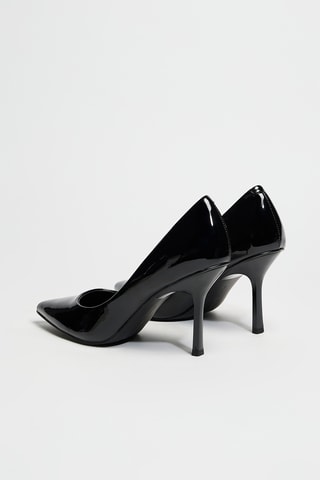 Zapatos con brillo de tacón Stanze -  Negro