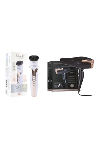 Sèche-cheveux Cyclone Blue Ionic Power et Nettoyant Skin Renew Hightech - 2200 et 8,5 W