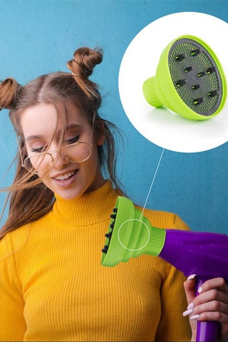 Embout diffuseur universel en silicone pour sèche-cheveux