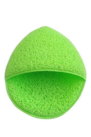 Eponge nettoyante visage - Vert