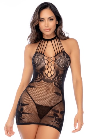 Robe fourreau - Noir