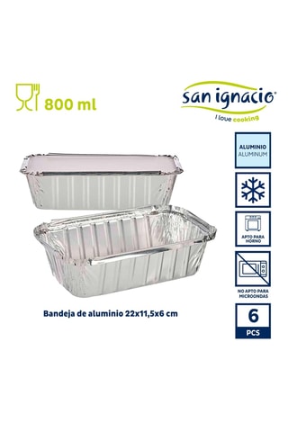 6 boîtes de conservation - 80 cl