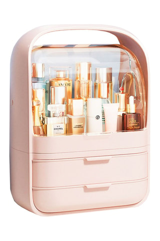 Organisateur de maquillage - 26 x 20 x 36 cm - Rose