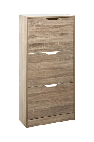 Meuble à chaussures - 60 x 23,3 x 119,5 cm - Imitation bois
