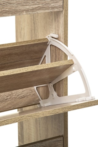 Meuble à chaussures - 60 x 23,3 x 119,5 cm - Imitation bois
