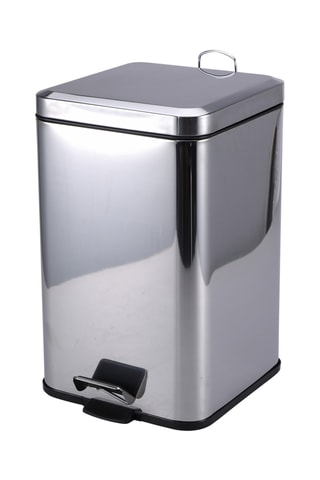 Poubelle à pédale - 3 l - 40,2 x 24 x 37,7 cm