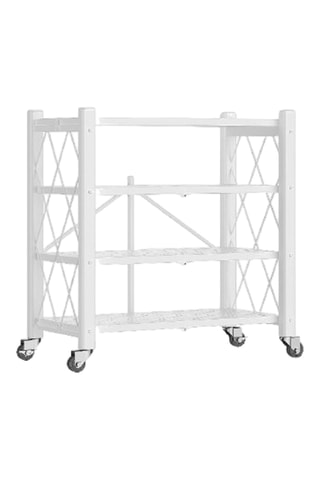 Etagère à roulettes 5 niveaux - 71 x 125 x 34 cm