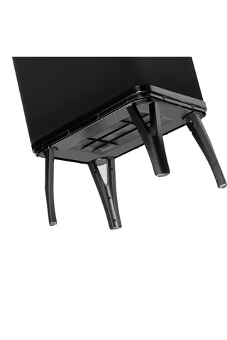 Poubelle intelligente en acier inoxydable - 50 l - 35,5 x 26 x 83,5 cm